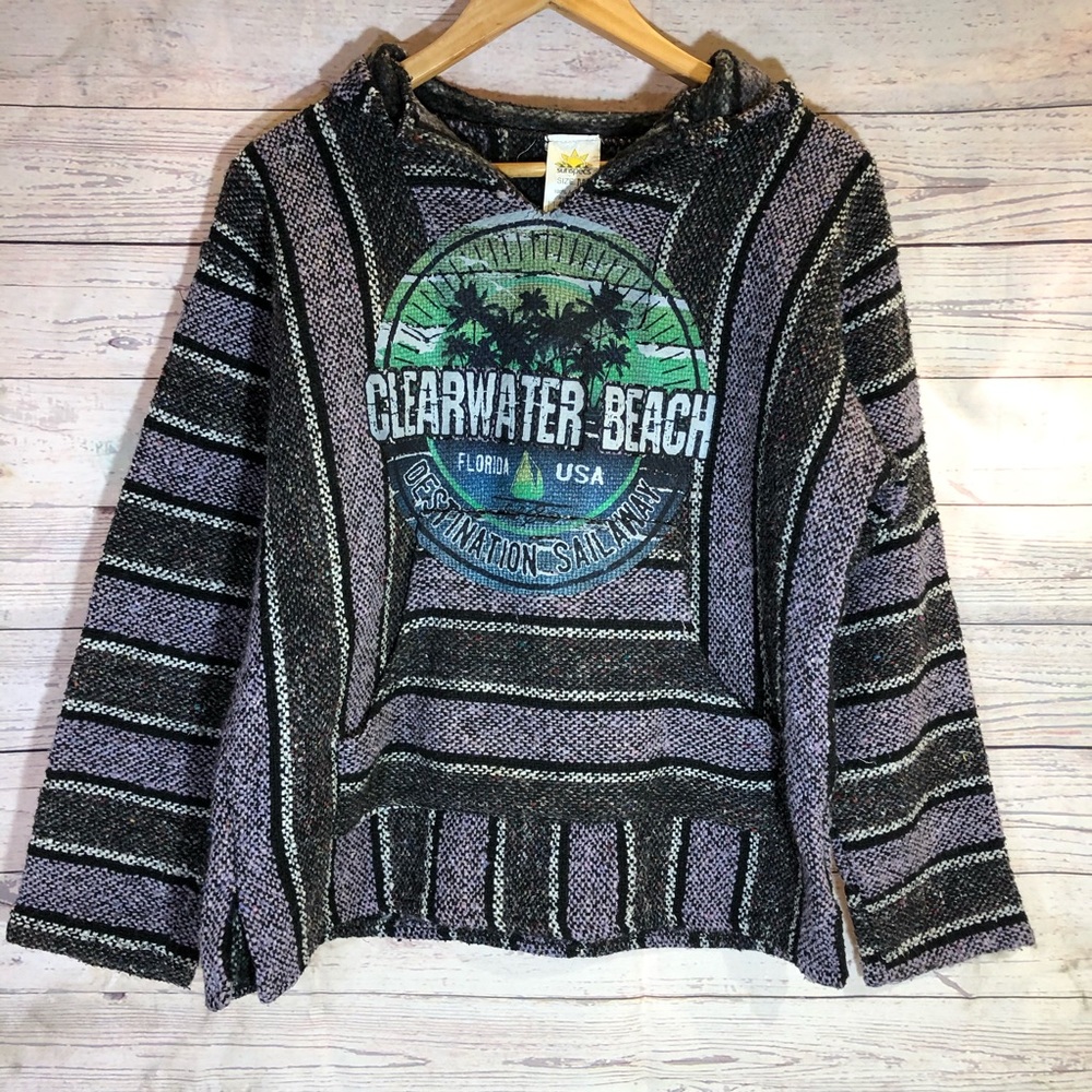 SUNSPECS 100% Acrylic Baja Hoodie Size M